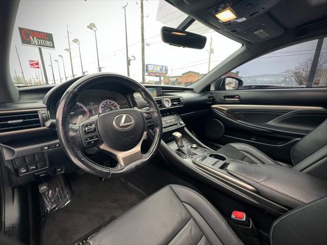 used 2015 Lexus RC 350 car, priced at $20,495