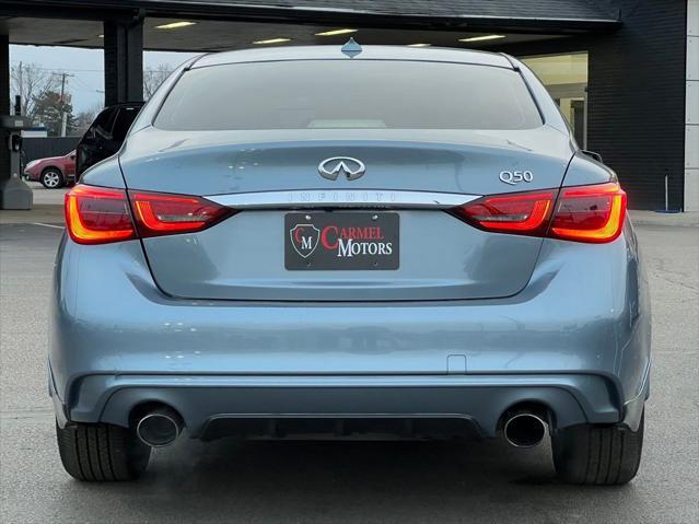 used 2018 INFINITI Q50 car, priced at $19,495