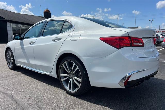 used 2020 Acura TLX car, priced at $22,000