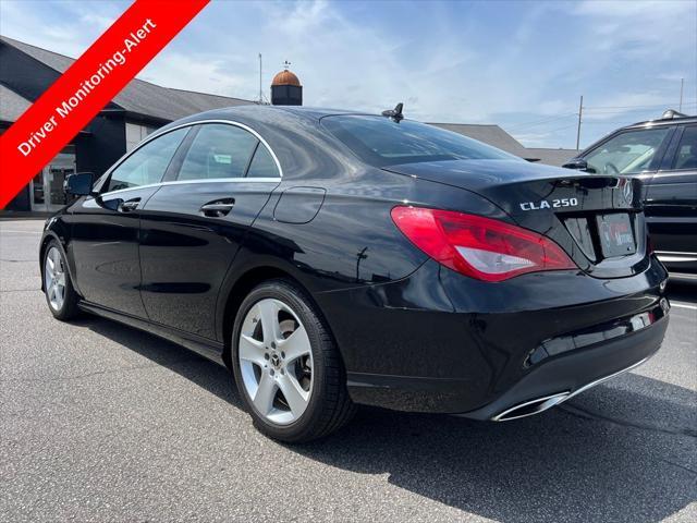 used 2018 Mercedes-Benz CLA 250 car, priced at $17,995