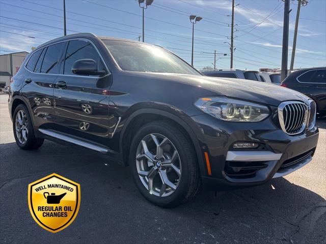 used 2021 BMW X3 car, priced at $24,000