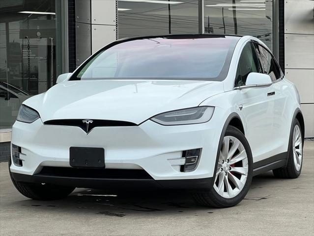 used 2017 Tesla Model X car, priced at $33,495