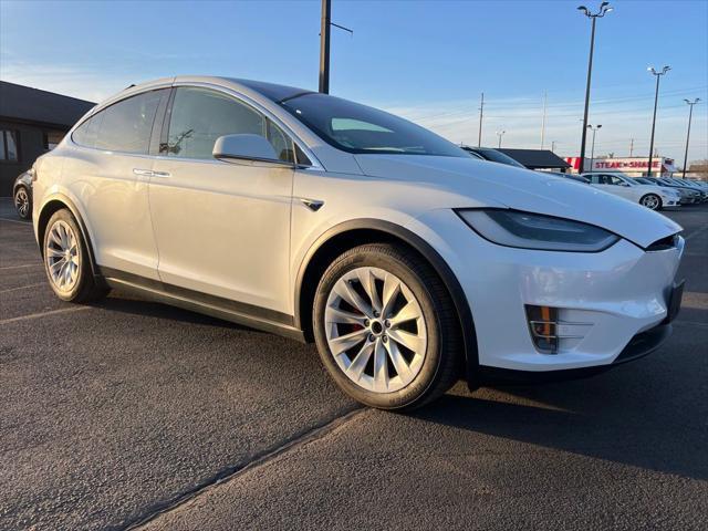 used 2017 Tesla Model X car, priced at $33,995