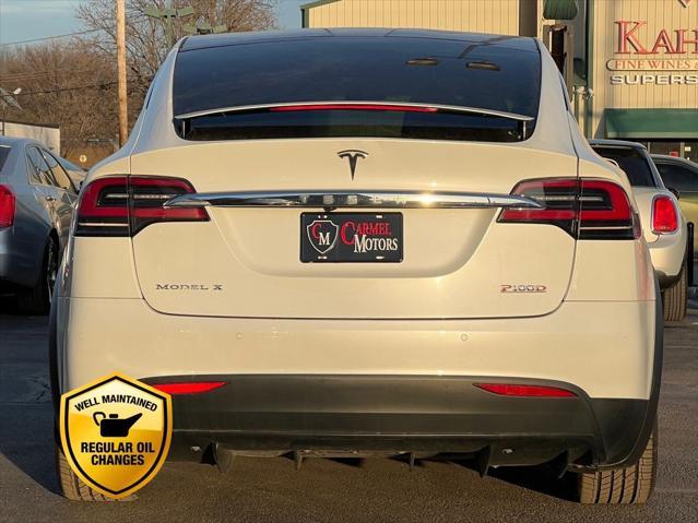 used 2017 Tesla Model X car, priced at $33,995