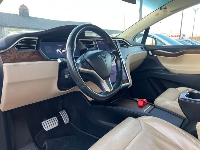 used 2017 Tesla Model X car, priced at $33,995