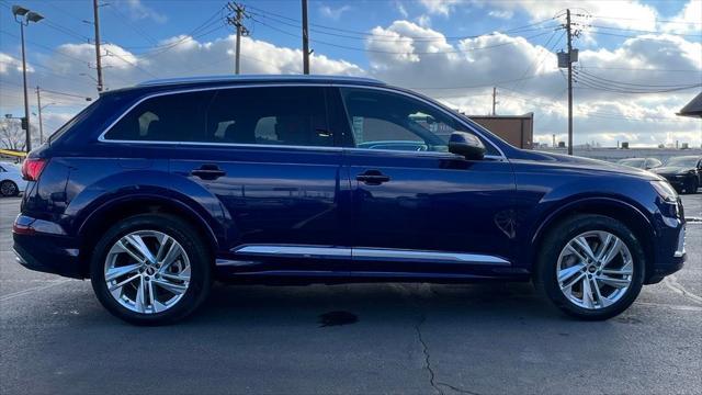 used 2021 Audi Q7 car, priced at $29,995