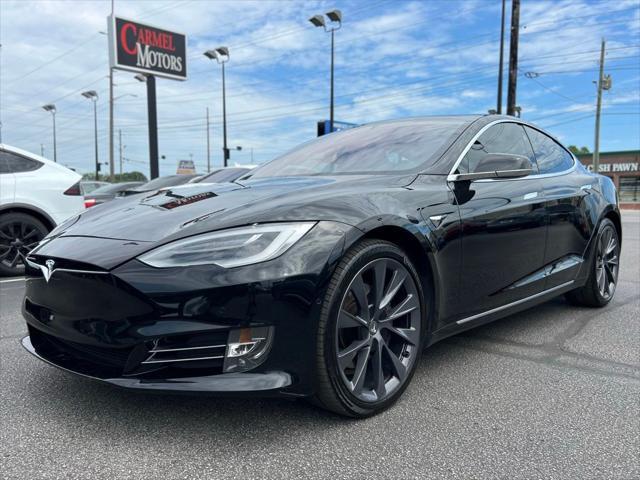 used 2021 Tesla Model S car, priced at $43,495