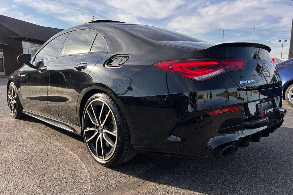 used 2021 Mercedes-Benz AMG CLA 35 car, priced at $31,500