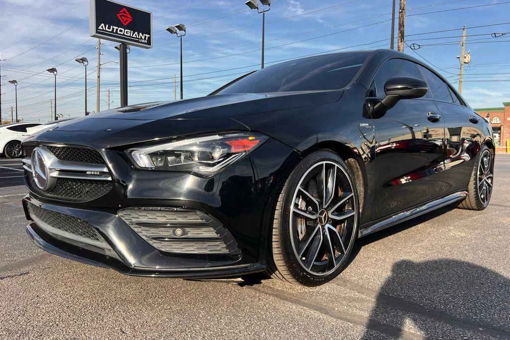 used 2021 Mercedes-Benz AMG CLA 35 car, priced at $31,500