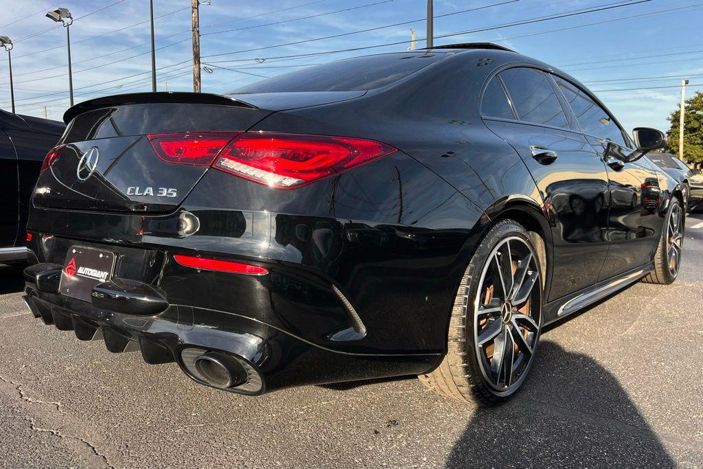 used 2021 Mercedes-Benz AMG CLA 35 car, priced at $31,500