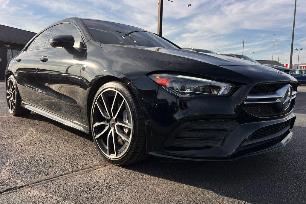used 2021 Mercedes-Benz AMG CLA 35 car, priced at $31,500