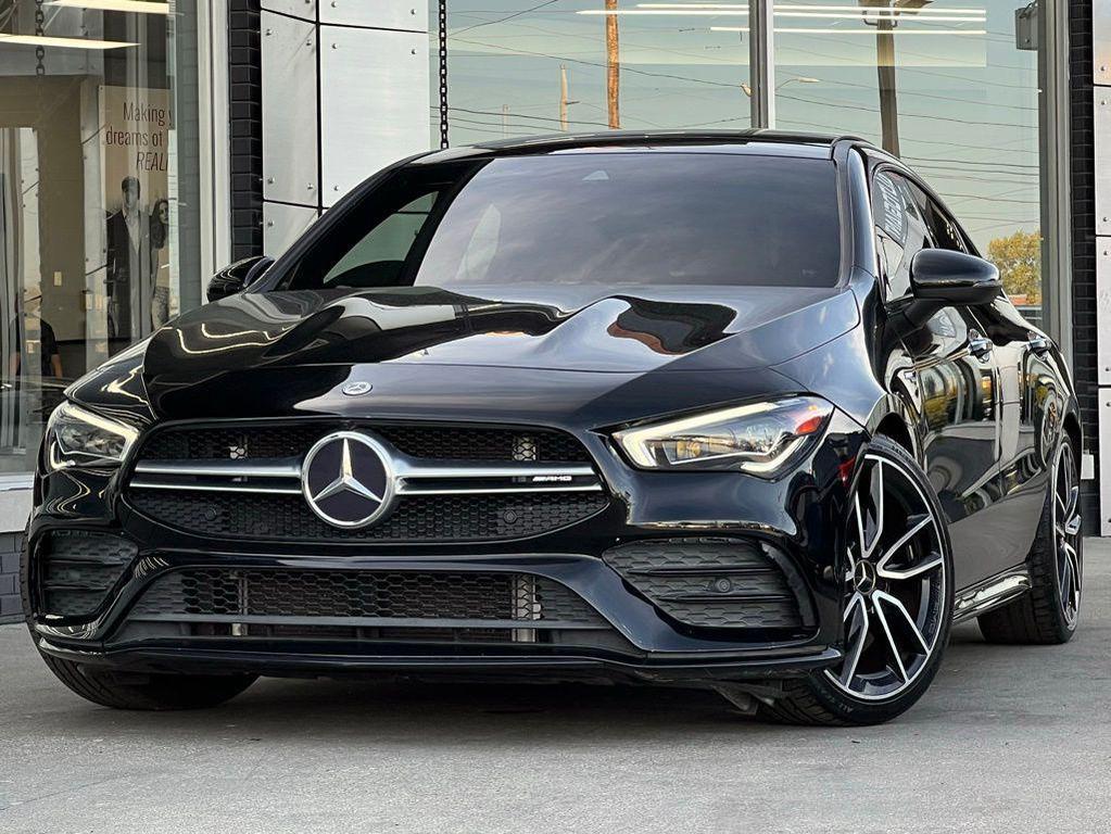 used 2021 Mercedes-Benz AMG CLA 35 car, priced at $31,500