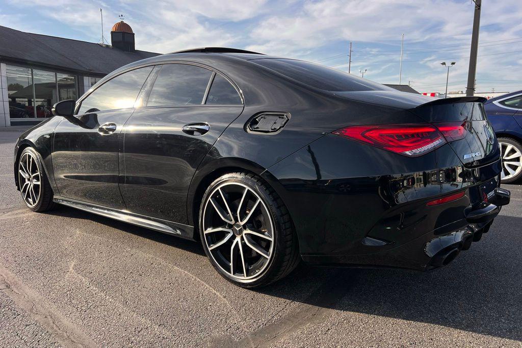 used 2021 Mercedes-Benz AMG CLA 35 car, priced at $31,500