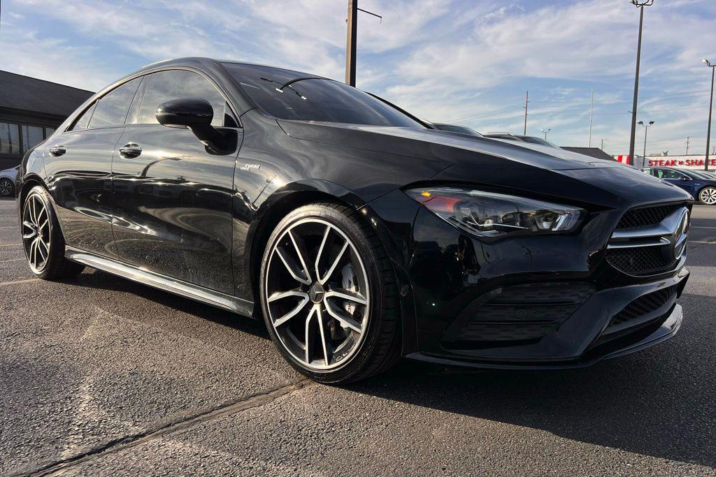 used 2021 Mercedes-Benz AMG CLA 35 car, priced at $31,500
