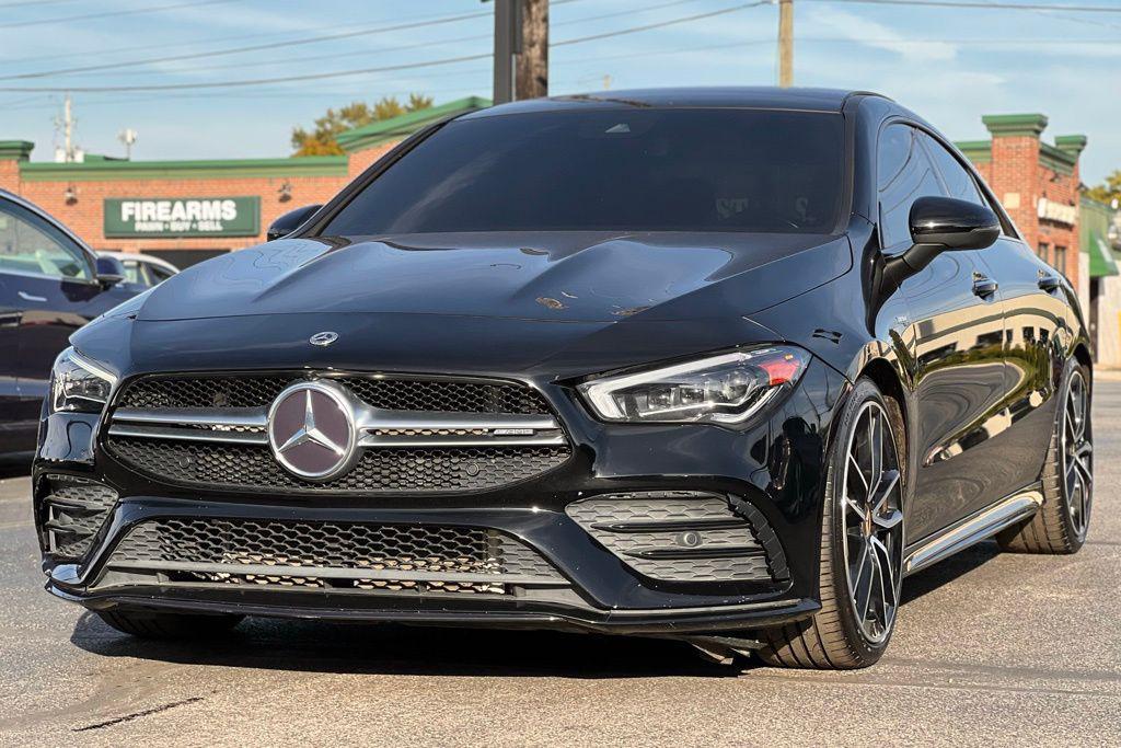 used 2021 Mercedes-Benz AMG CLA 35 car, priced at $31,500
