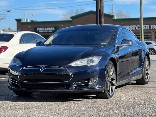 used 2013 Tesla Model S car, priced at $15,995