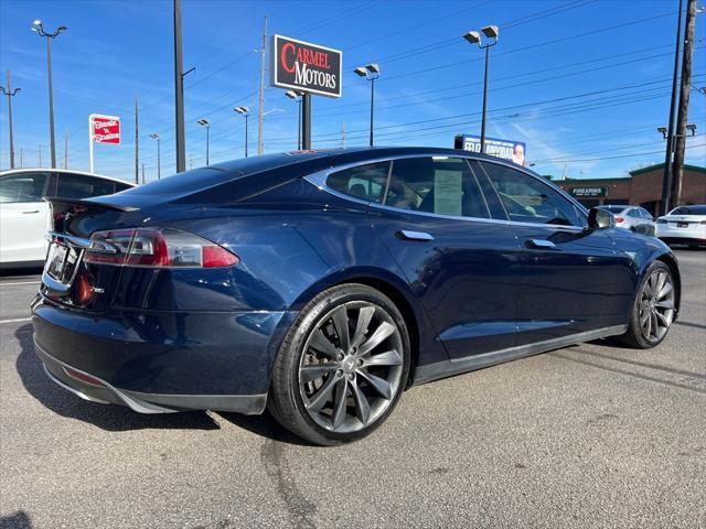 used 2013 Tesla Model S car, priced at $15,995