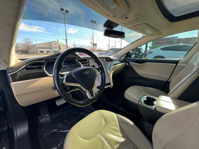 used 2013 Tesla Model S car, priced at $15,995