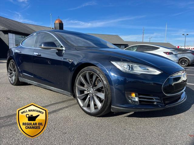 used 2013 Tesla Model S car, priced at $15,995