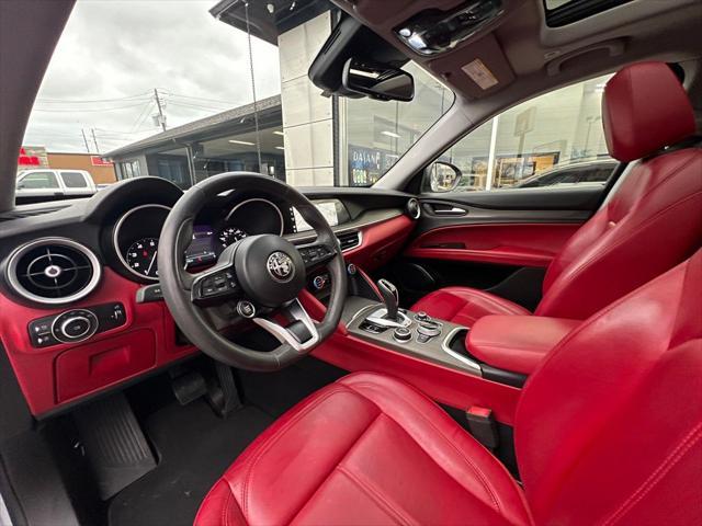 used 2021 Alfa Romeo Stelvio car, priced at $23,495