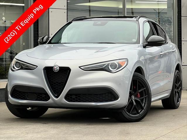 used 2021 Alfa Romeo Stelvio car, priced at $23,495