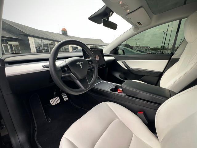 used 2021 Tesla Model Y car, priced at $28,500