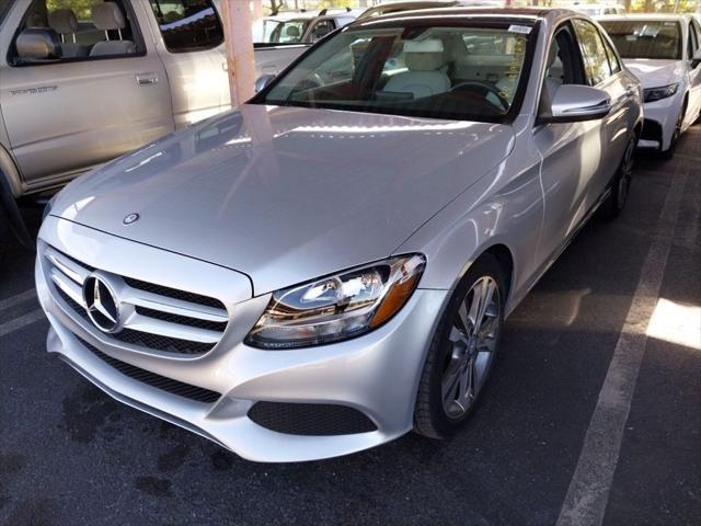 used 2017 Mercedes-Benz C-Class car, priced at $19,995