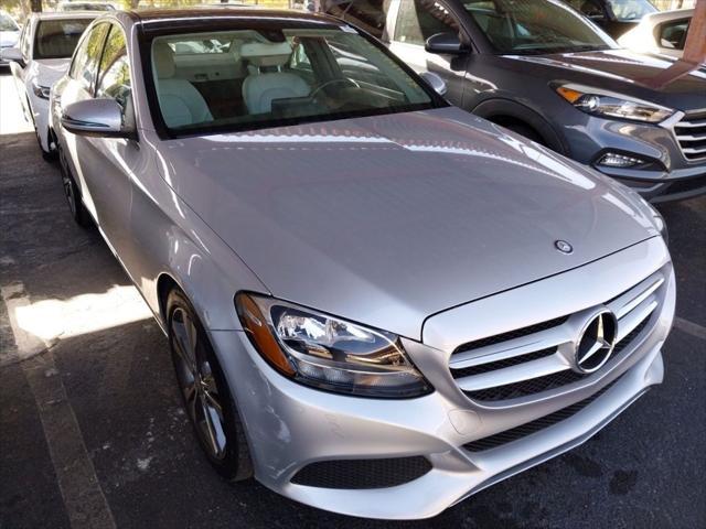 used 2017 Mercedes-Benz C-Class car, priced at $19,995