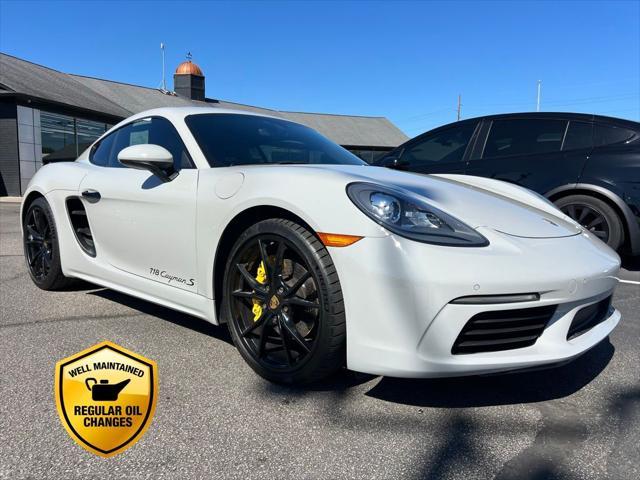 used 2018 Porsche 718 Cayman car, priced at $46,995