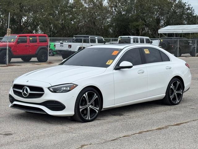 used 2024 Mercedes-Benz C-Class car, priced at $38,995