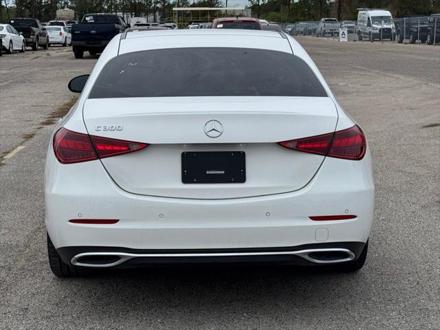 used 2024 Mercedes-Benz C-Class car, priced at $38,995