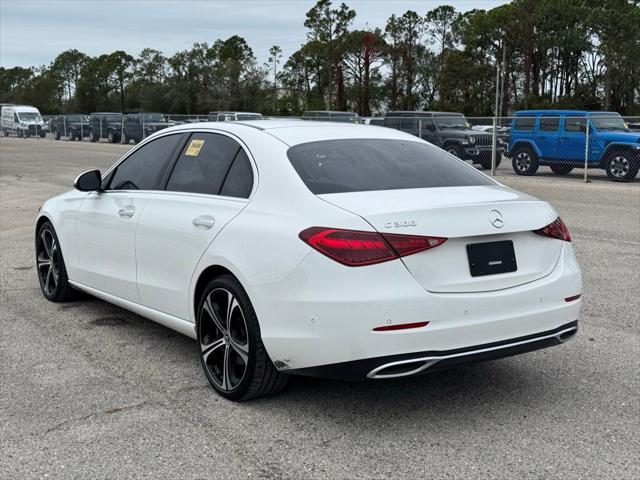 used 2024 Mercedes-Benz C-Class car, priced at $38,995