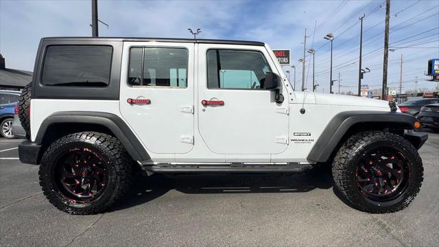 used 2016 Jeep Wrangler Unlimited car, priced at $19,495