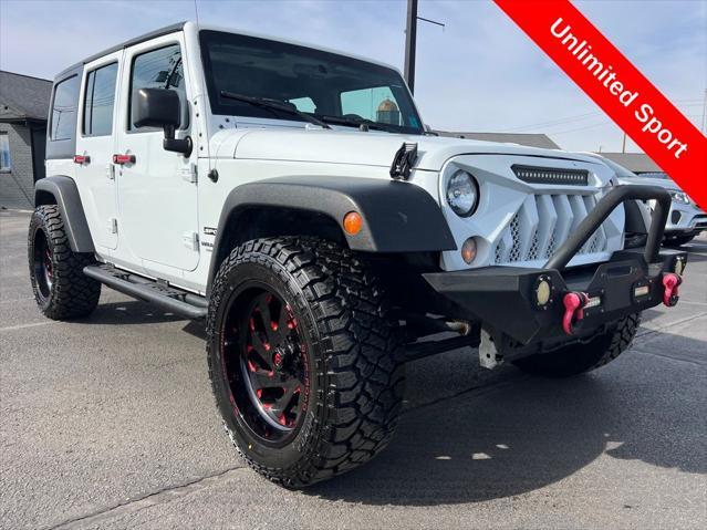 used 2016 Jeep Wrangler Unlimited car, priced at $19,495