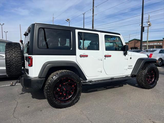 used 2016 Jeep Wrangler Unlimited car, priced at $19,495