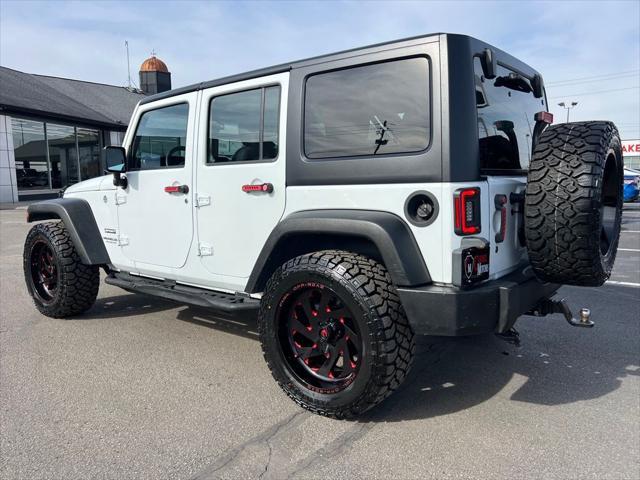 used 2016 Jeep Wrangler Unlimited car, priced at $19,495