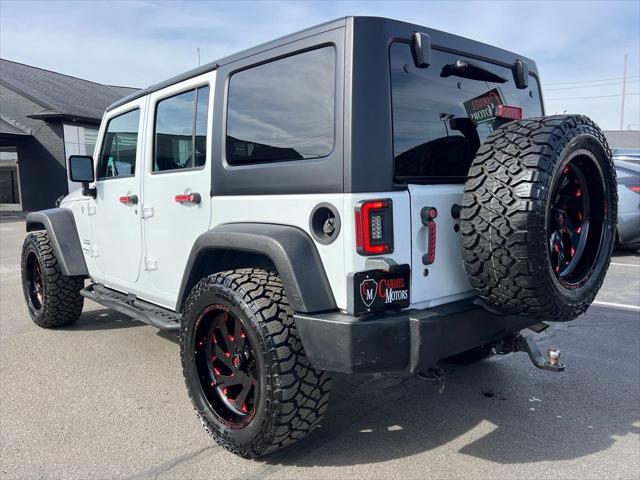 used 2016 Jeep Wrangler Unlimited car, priced at $19,495