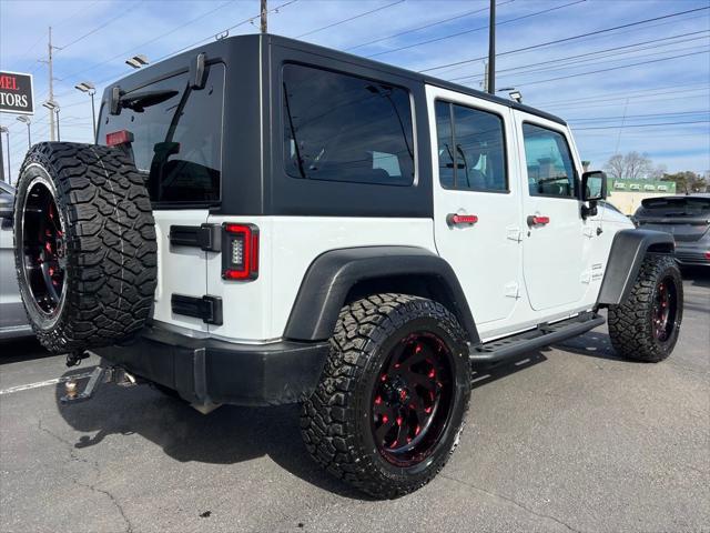 used 2016 Jeep Wrangler Unlimited car, priced at $19,495