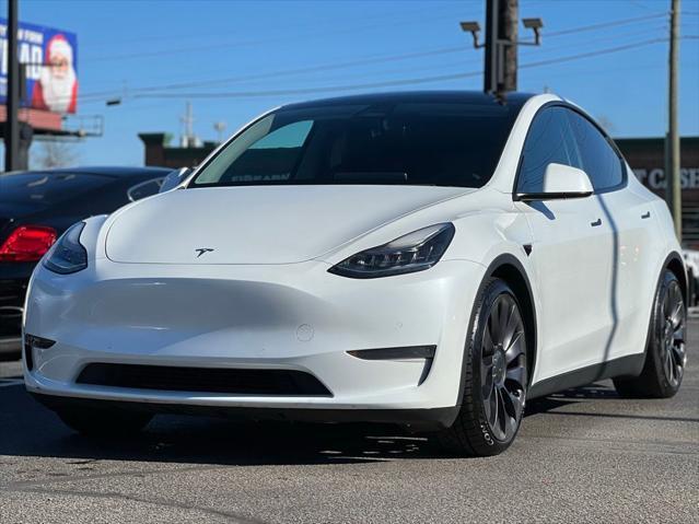 used 2021 Tesla Model Y car, priced at $25,495