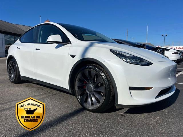 used 2021 Tesla Model Y car, priced at $25,495