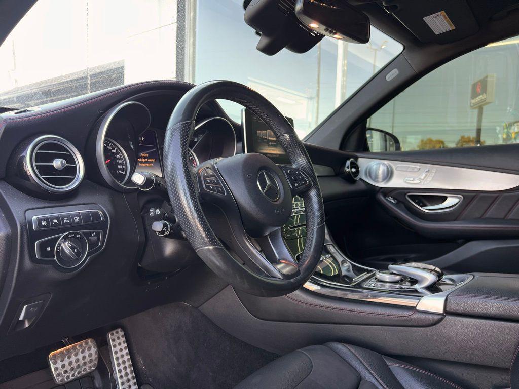 used 2017 Mercedes-Benz AMG GLC 43 car, priced at $24,200