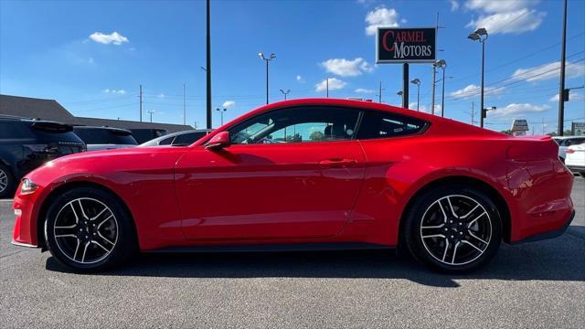 used 2021 Ford Mustang car, priced at $22,995