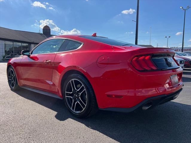 used 2021 Ford Mustang car, priced at $22,995