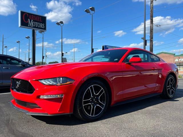 used 2021 Ford Mustang car, priced at $22,995