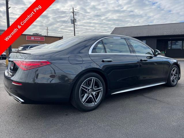 used 2021 Mercedes-Benz S-Class car, priced at $74,995