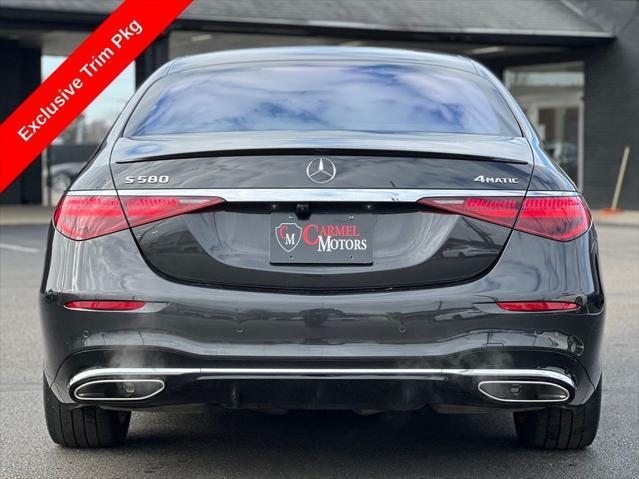 used 2021 Mercedes-Benz S-Class car, priced at $74,995