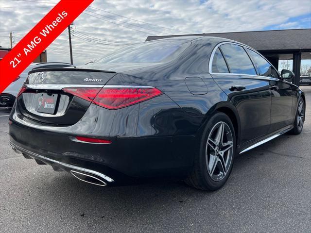 used 2021 Mercedes-Benz S-Class car, priced at $74,995