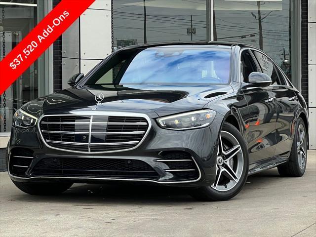 used 2021 Mercedes-Benz S-Class car, priced at $74,995