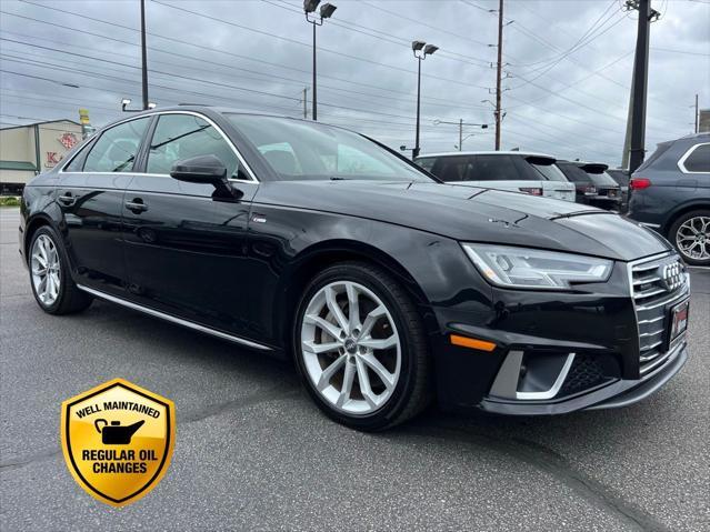 used 2019 Audi A4 car, priced at $18,495