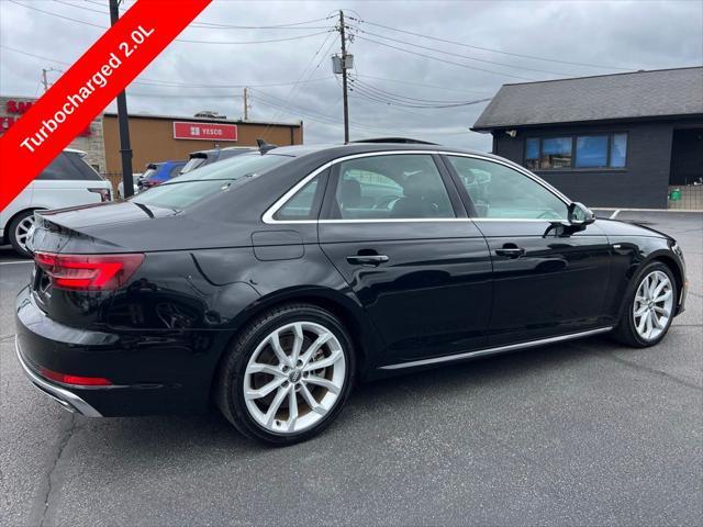 used 2019 Audi A4 car, priced at $18,495